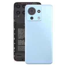 Per ZTE Blade V50 Vita Cover posteriore della batteria con copriobiettivo della fotocamera (blu)