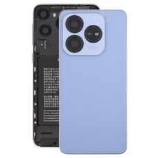 Per ZTE Blade V60 Design Z2350 Cover posteriore in vetro per batteria con cornice centrale/Copertura per obiettivo della fotocamera