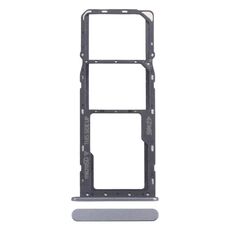 Per Nokia C22 Vassoio scheda SIM originale + Vassoio scheda SIM + Vassoio scheda Micro SD (nero)