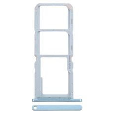Per Nokia G21 Vassoio scheda SIM originale + Vassoio scheda SIM + Vassoio scheda Micro SD (blu)