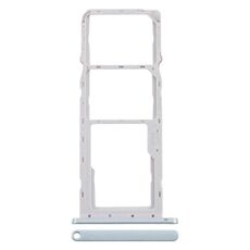 Per Nokia C31 Vassoio scheda SIM originale + Vassoio scheda SIM + Vassoio scheda Micro SD (blu)