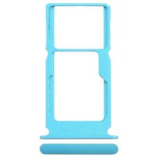 Per Nokia G50 Vassoio scheda SIM originale + Vassoio scheda SIM / Vassoio scheda Micro SD (blu)