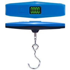 Bilancia a gancio a molla portatile mini per uso domestico (azzurro cielo)