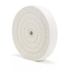 Ruota in panno di cotone per lucidatura piatta per smerigliatrice angolare, dimensioni: 8 pollici, 70 strati