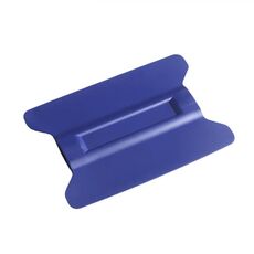 Con raschietto per pellicola magnetica per auto, strumento raschietto alato in plastica (blu)