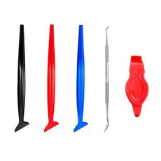 5 pezzi/set Auto pellicola bordo Trimmer Auto pellicola strumento cucitura Tucking raschietto