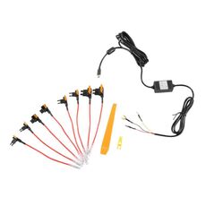 Set di cavi step-down per monitoraggio parcheggio registratore di guida auto 3A, specifiche: tipo C 3 fili