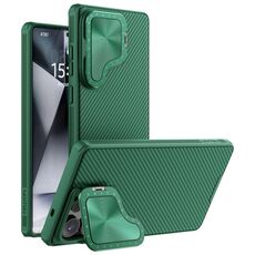 Per Samsung Galaxy S25 Ultra 5G NILLKIN CamShield Prop Custodia per telefono PC (verde)