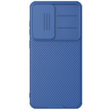 Per Samsung Galaxy S25 5G NILLKIN Black Mirror Pro Series Camshield Custodia per telefono PC (blu)