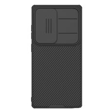 Per Samsung Galaxy S25 Ultra 5G NILLKIN Black Mirror Pro Series Camshield Custodia per telefono PC (Nero)