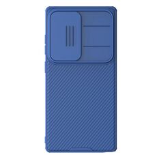 Per Samsung Galaxy S25 Ultra 5G NILLKIN Black Mirror Pro Series Camshield Custodia per telefono PC (blu)
