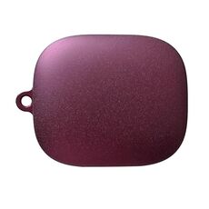 Per Redmi Buds 6 Custodia protettiva rigida in PC satinato per auricolari Bluetooth (rosso vino)