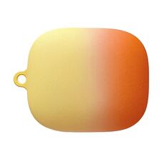 Per Redmi Buds 6 Custodia protettiva per auricolari Bluetooth in PC rigido satinato sfumato (giallo arancione)