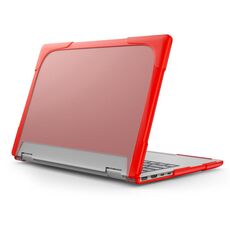 Per HP ENVY X360-14 2024 TPU + PC Custodia protettiva anticaduta bicolore per laptop (rosso)