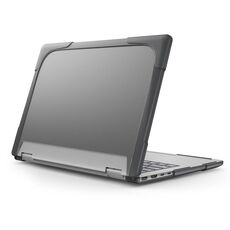 Per HP ENVY X360-14 2024 TPU + PC Custodia protettiva anticaduta bicolore per laptop (grigio)
