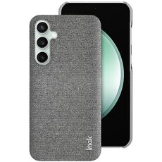 Per Samsung Galaxy S24 FE 5G imak Ruiyi Series Custodia per telefono in tessuto con texture PU + PC (grigio chiaro)