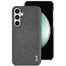 Per Samsung Galaxy S24 FE 5G imak Ruiyi Series Custodia per telefono in tessuto con texture PU + PC (grigio scuro)