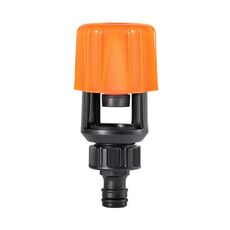 Adattatore per rubinetto universale per tubo da giardino, connettore per rubinetto del lavandino, specifiche: ciuccio arancione