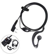 Per BAOFENG Walkie Talkie Interfono In-Ear Cuffie durevoli
