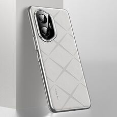 Custodia per telefono cellulare in pelle liscia per Honor 300 (bianca)