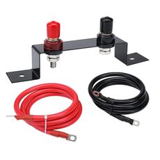Staffa di montaggio terminale batteria remoto in rame puro per avviatore di emergenza, specifiche: 7AWG