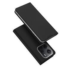 Per Redmi Note 14 4G DUX DUCIS Skin Pro Series Custodia in pelle Flip per telefono (nero)