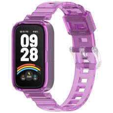 Per Redmi Band 2 / Xiaomi Smart Band 8 Active cinturino in TPU che cambia colore (viola)