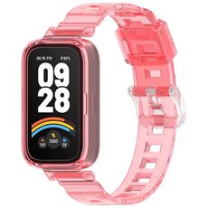 Per Redmi Band 3 / Xiaomi Smart Band 9 Active Color Changing TPU Watch Band (rosso)