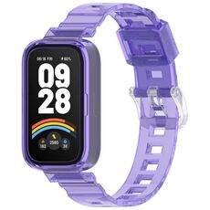 Per Redmi Band 3 / Xiaomi Smart Band 9 Active cinturino in TPU che cambia colore (stella viola)