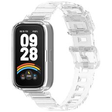Per Redmi Band 3 / Xiaomi Smart Band 9 Active cinturino in TPU che cambia colore (trasparente)