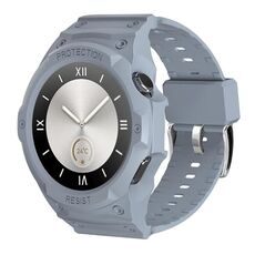 Per Huawei Watch GT 4 / GT 5 46mm Cinturino anti-caduta in TPU integrato (grigio chiaro)