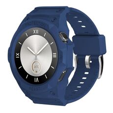 Per Huawei Watch GT 4 / GT 5 46mm Cinturino anti-caduta in TPU integrato (blu notte)