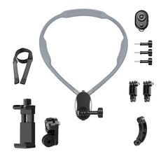 Supporto magnetico anti-vibrazione per collo, tipo: morsetto per telefono 11 in 1 con telecomando