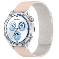 Cinturino magnetico per orologio in silicone effetto legno Cloud da 22 mm (bianco Milk Tea Rock)