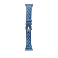 Per Amazfit Active 20mm Cinturino in pelle goffrata a forma di cuore (blu fiordaliso)