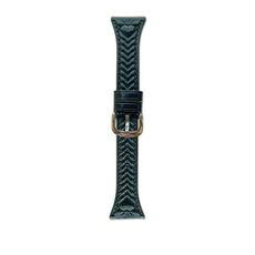 Per Amazfit Active 20mm Cinturino in pelle goffrata a forma di cuore (verde foresta)