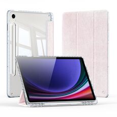 Per Samsung Galaxy Tab S9 / S9 FE DUX DUCIS Unid Series PU+TPU Smart Tablet Case (Rosa)