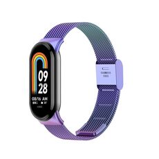 Per cinturino in metallo con fibbia milanese Xiaomi Mi Band 8 (colorato)