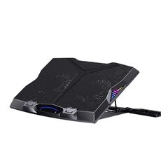 Benks SR08 Notebook Computer Ventola di Raffreddamento Pad Desktop Laptop Riser Stand con Luce LED