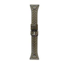 Per Amazfit Bip 5 / GTR 4 Cinturino in pelle con stampa a forma di cuore da 22 mm (verde retrò)