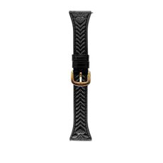 Per Amazfit Bip 5 / GTR 4 Cinturino in pelle con stampa a forma di cuore da 22 mm (nero)