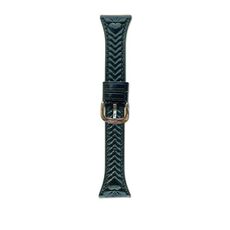 Per Amazfit Bip 5 / GTR 4 Cinturino in pelle con stampa a forma di cuore da 22 mm (verde foresta)