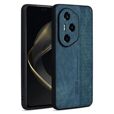 Per Honor 300 Pro / 300 Ultra AZNS Custodia per telefono con effetto pelle in rilievo 3D (verde scuro)