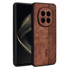 Custodia per telefono For Honor Magic7 AZNS 3D in rilievo effetto pelle (marrone)