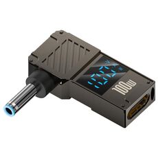 Per adattatore per display digitale di ricarica per computer HP da 100 W (da tipo C a DC 4,5 x 3,0 mm)