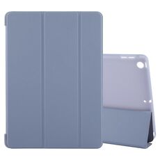 Per iPad 10.2 2021/2020/2019 GEBEI Custodia per tablet in pelle antiurto con supporto pieghevole a 3 ante (viola lavanda)