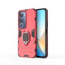 Per vivo Y29 5G Custodia per telefono con supporto antiurto in PC + TPU globale (rosso)