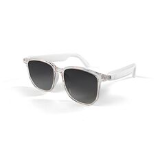 GS03 Occhiali da sole Bluetooth anti-UV intelligenti con chiamata wireless per esterni (grigio sfumato)