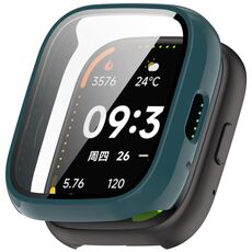 For Lexin Watch 3 Tempered Film Integrated PC Watch Protective Case(Pine Green)