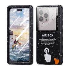 RedPepper Air Box Max 6.9 IP68 Custodia impermeabile per telefono da 6,9 pollici (nero)